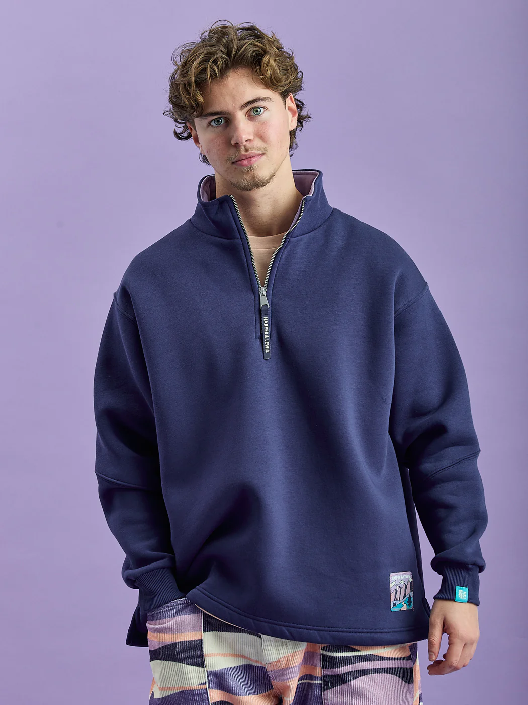 Obi 1/4 Zip Sweater - Harper & Lewis