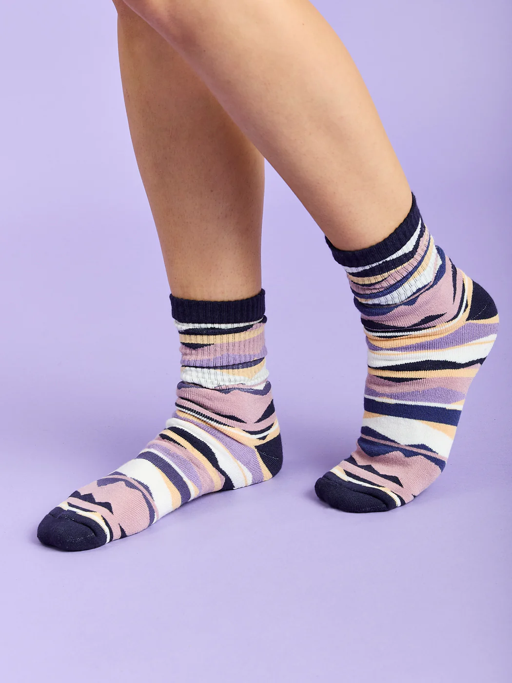 Raver Retro Pattern Socks - Harper & Lewis