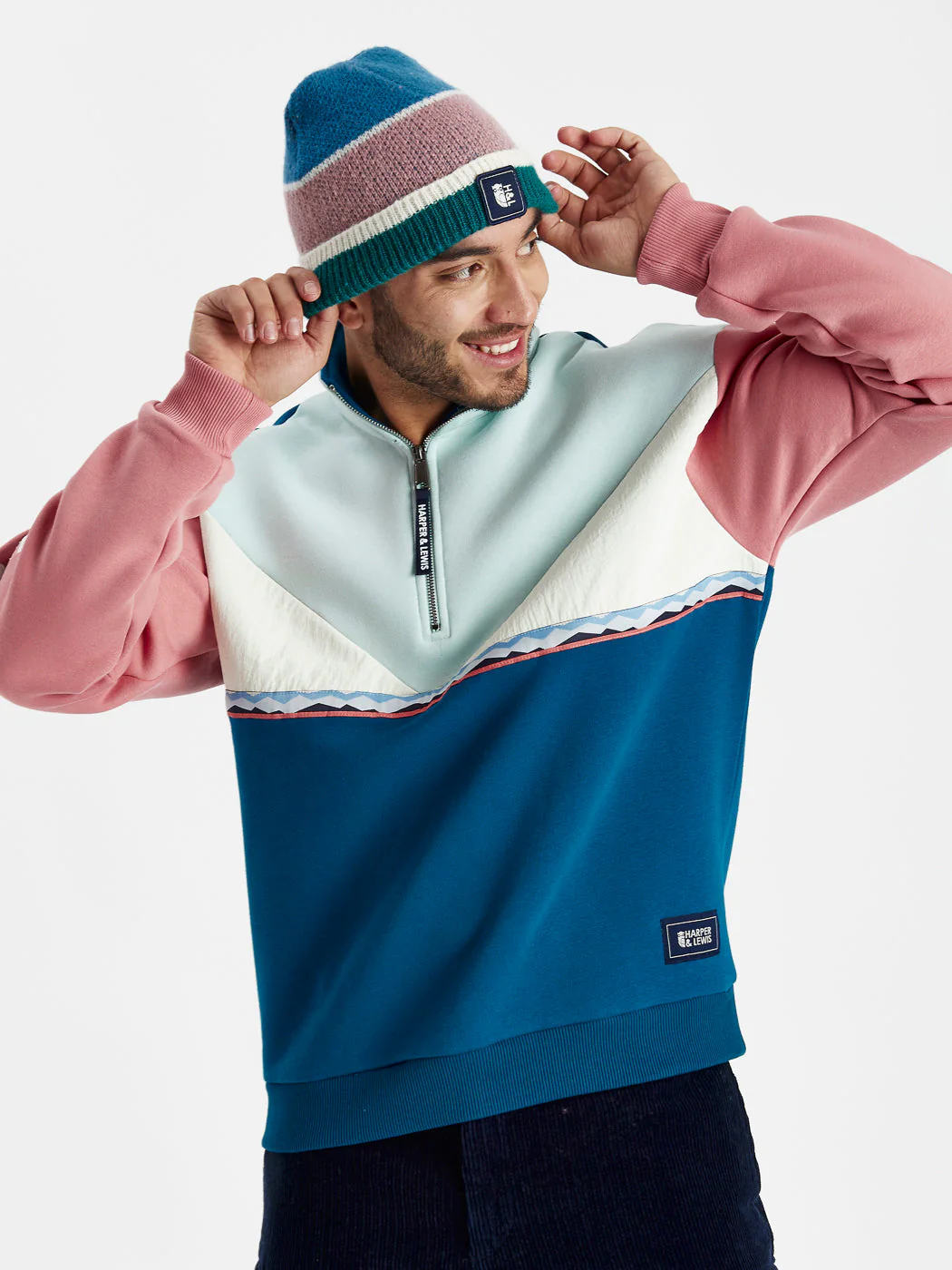 Releigh 1/4 Zip Sweater - Harper & Lewis