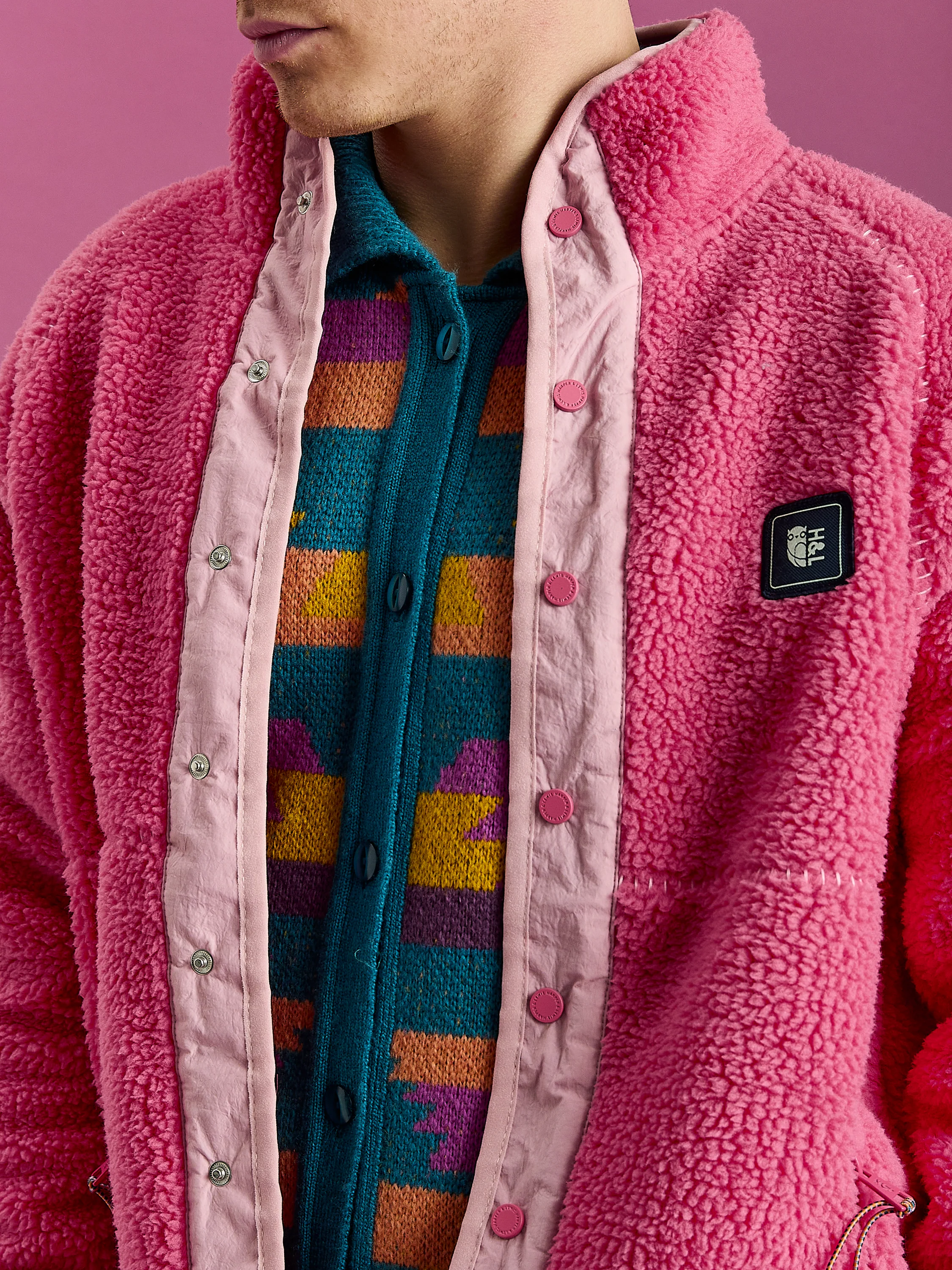 Frieda Sherpa Fleece Jacket - Harper & Lewis