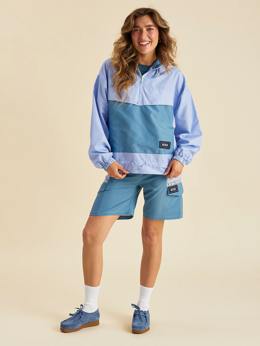 Lowen 1/4 Zip Hooded Jacket - Harper & Lewis