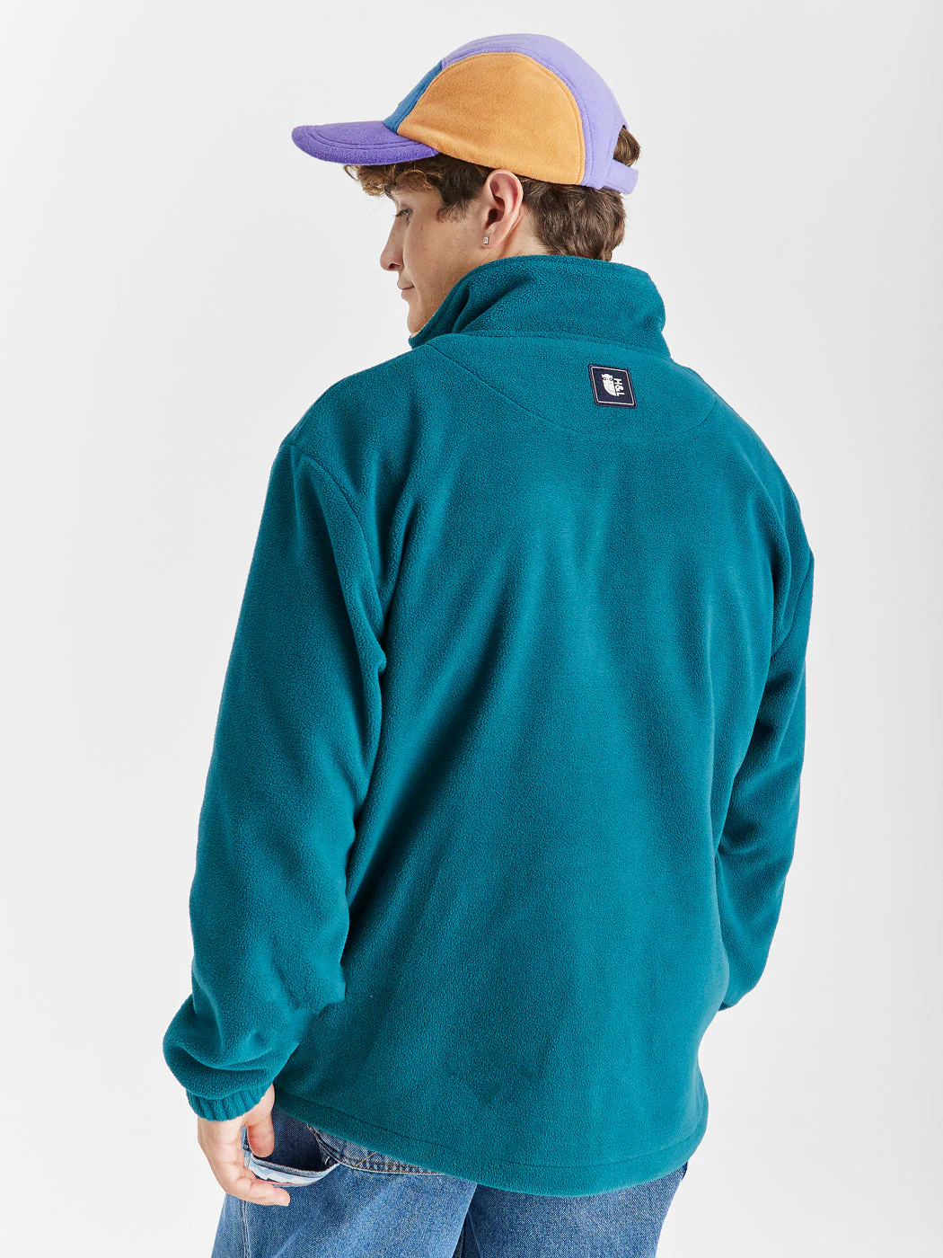 Brooklyn 1/4 Zip Fleece Dark Green - Harper & Lewis