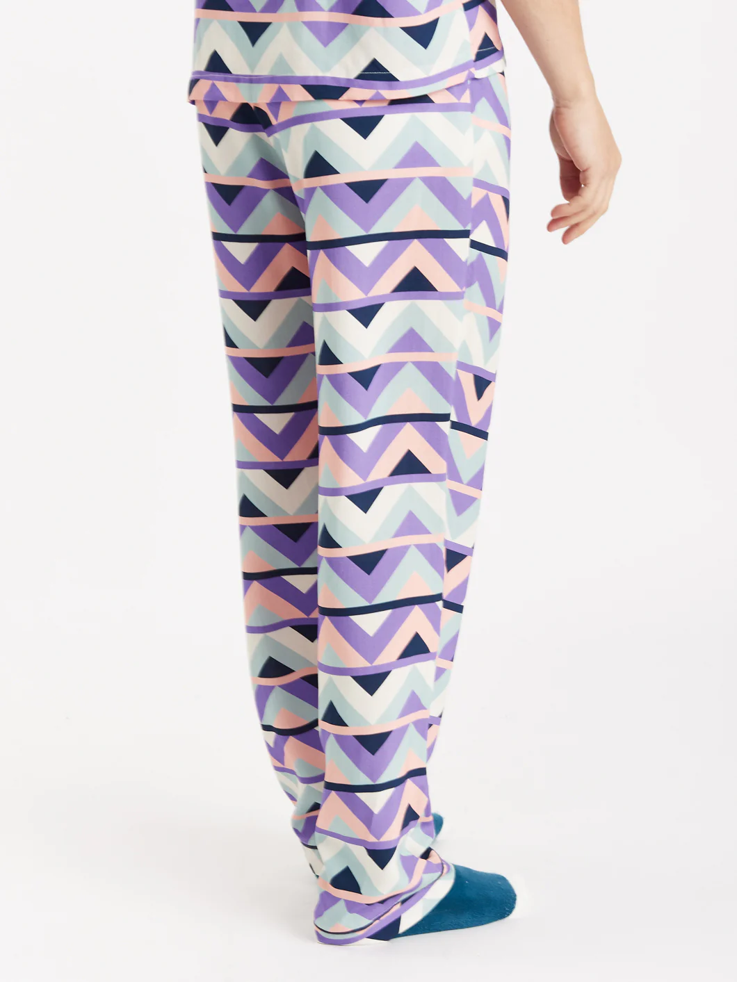 Polar Retro Pattern Long Pyjama Set - Harper & Lewis