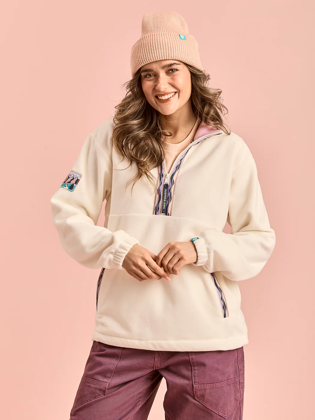 Bronwyn 1/4 Zip Fleece - Harper & Lewis