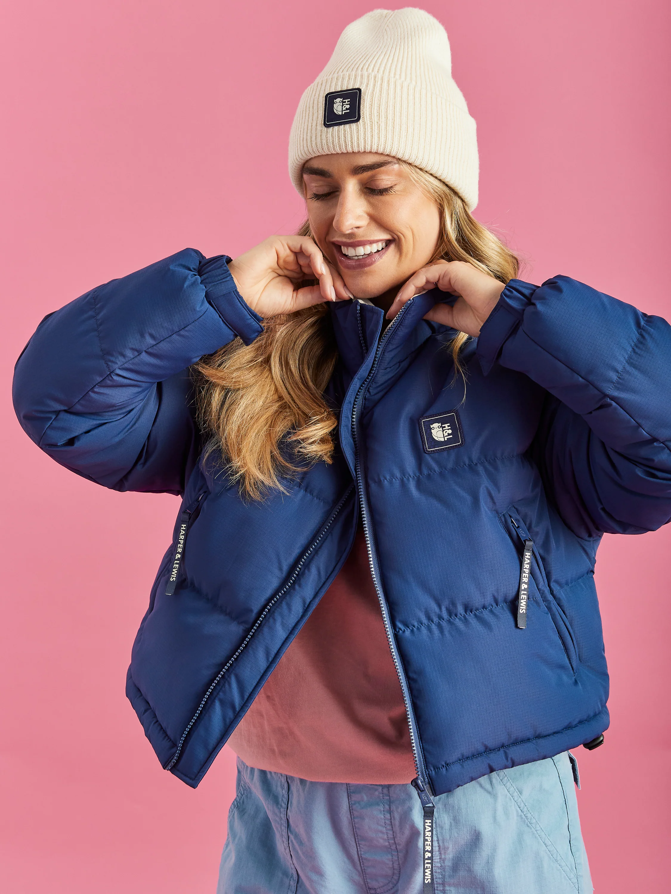 Lucania Cropped Puffer Coat - Harper & Lewis