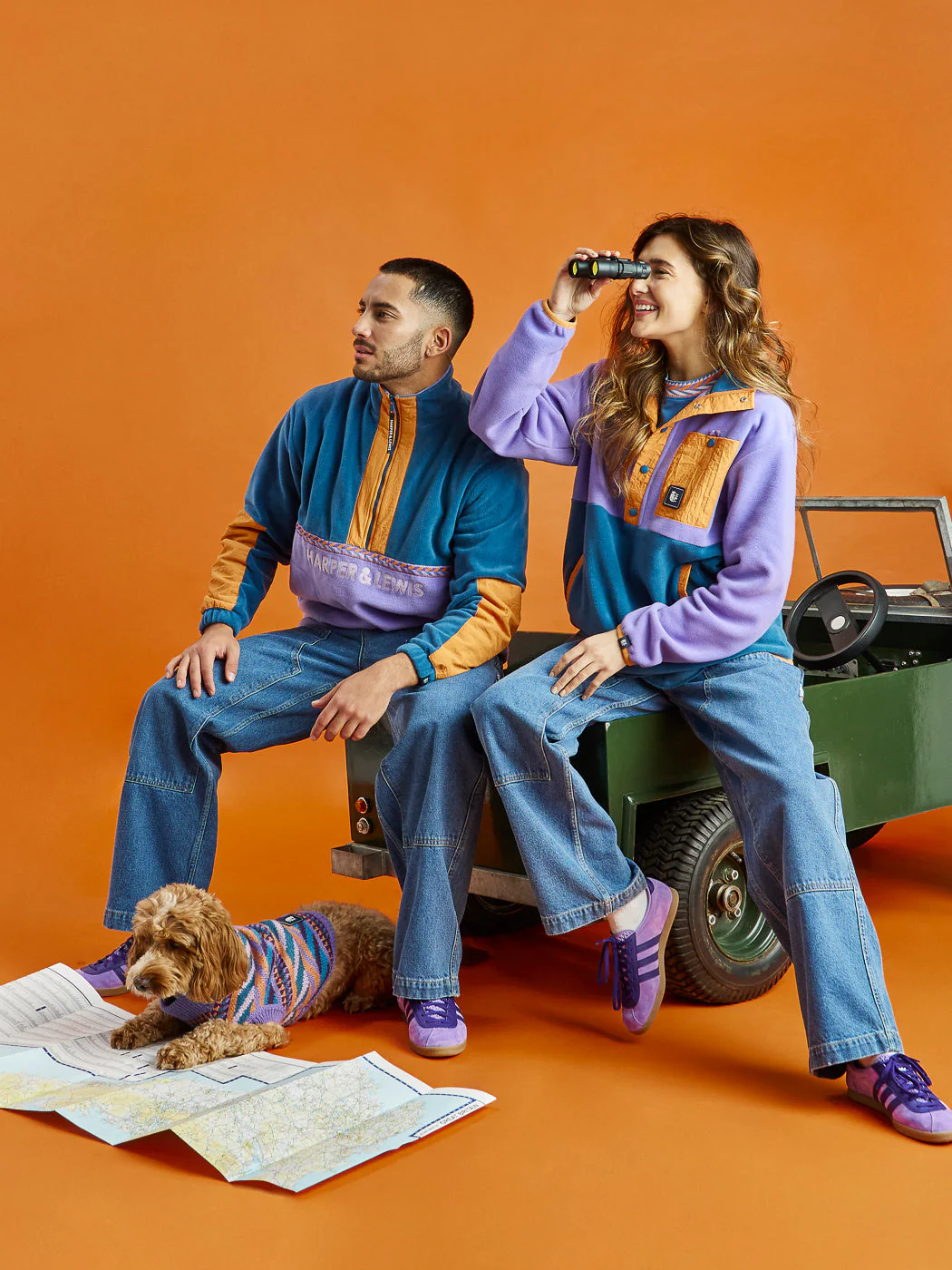 Kirby Dogs Knitted Jumper - Harper & Lewis