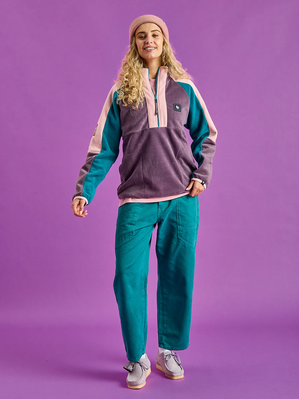 Gaia 1/4 Zip Fleece - Harper & Lewis