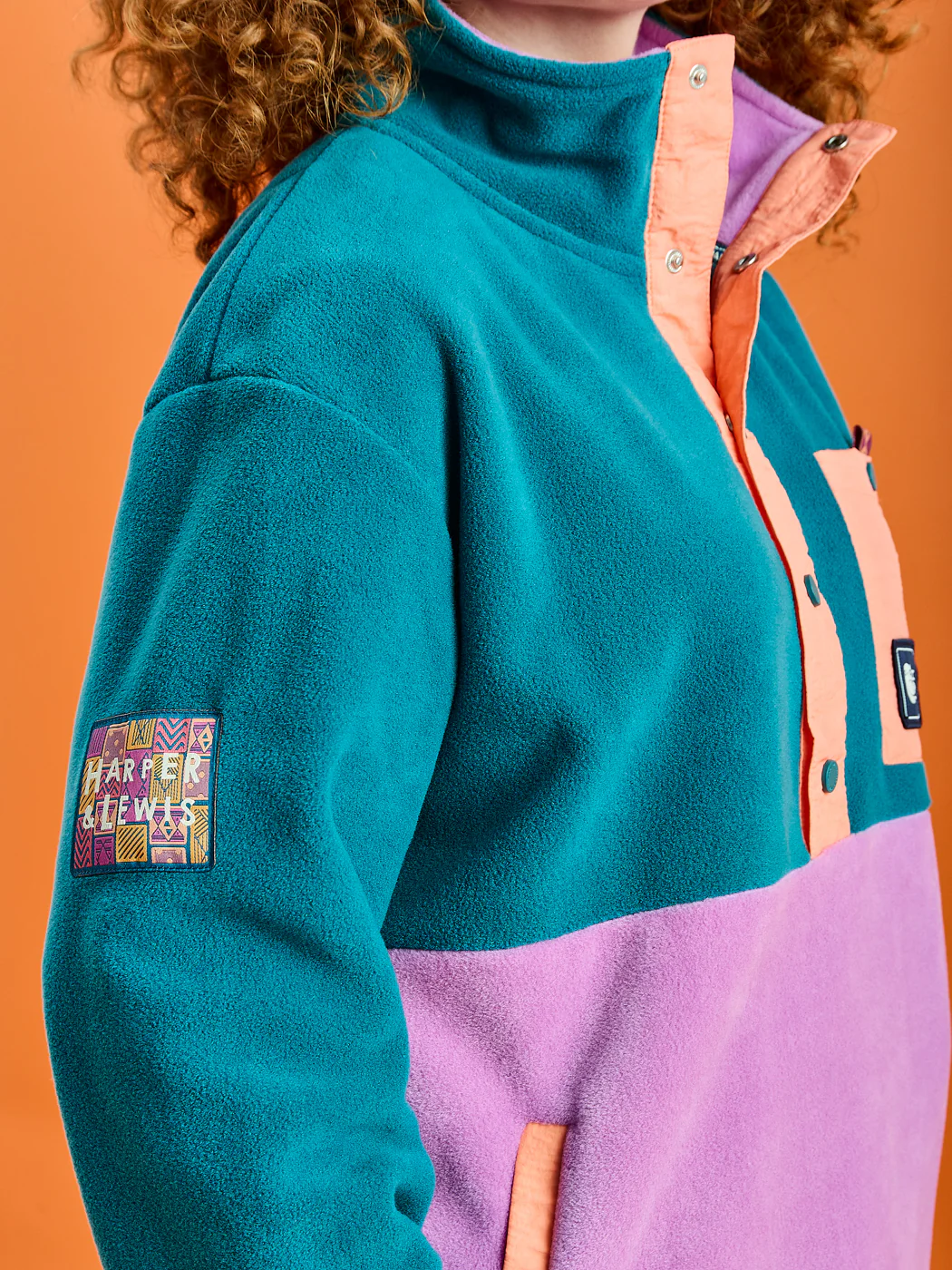 Aries Popper Neck Fleece - Harper & Lewis