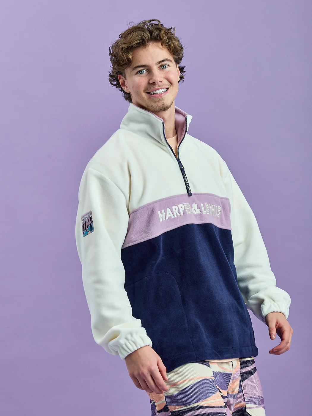Mellow 1/4 Zip Fleece - Harper & Lewis