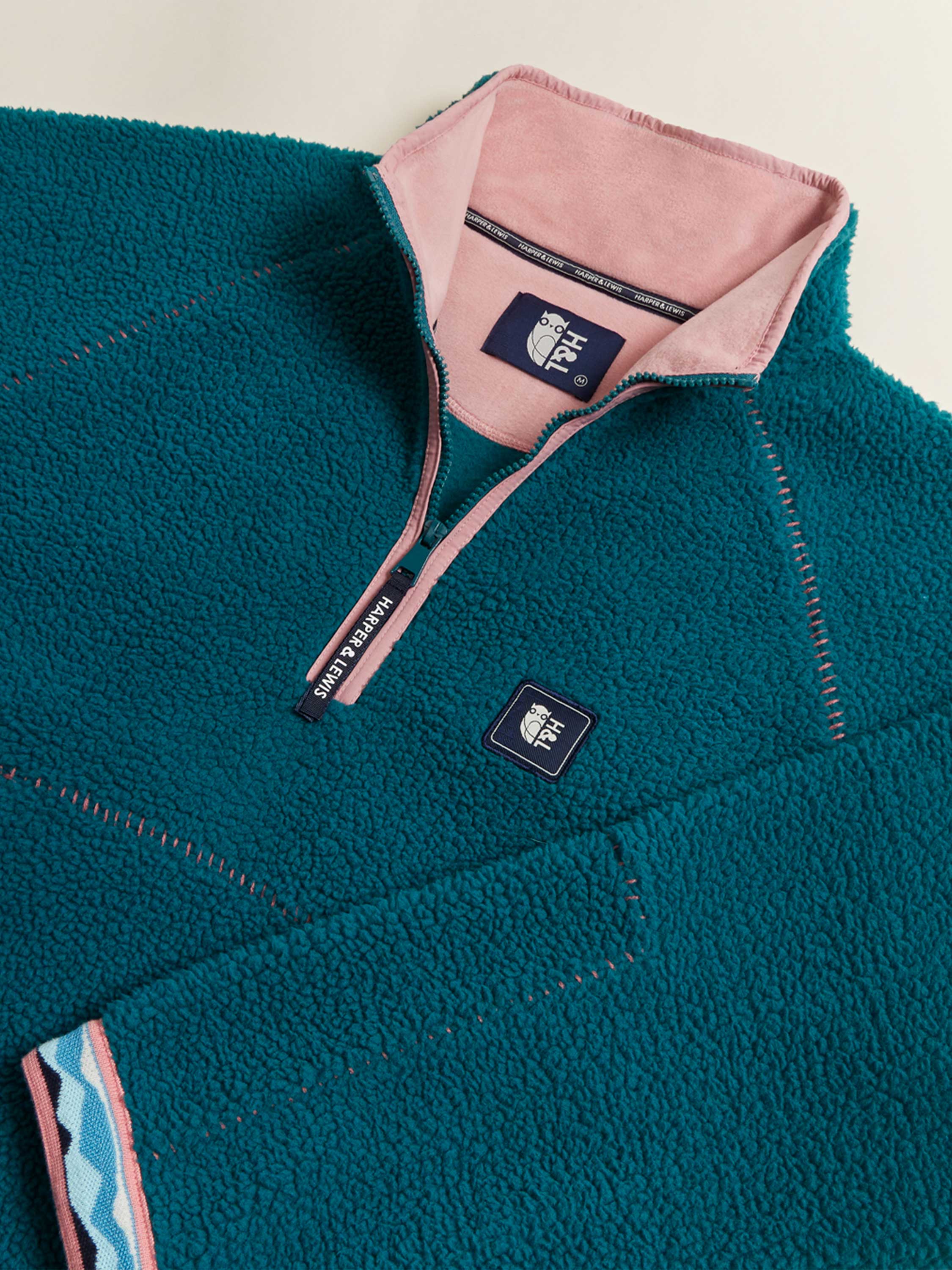 Gael 1/4 Zip Sherpa Fleece - Harper & Lewis