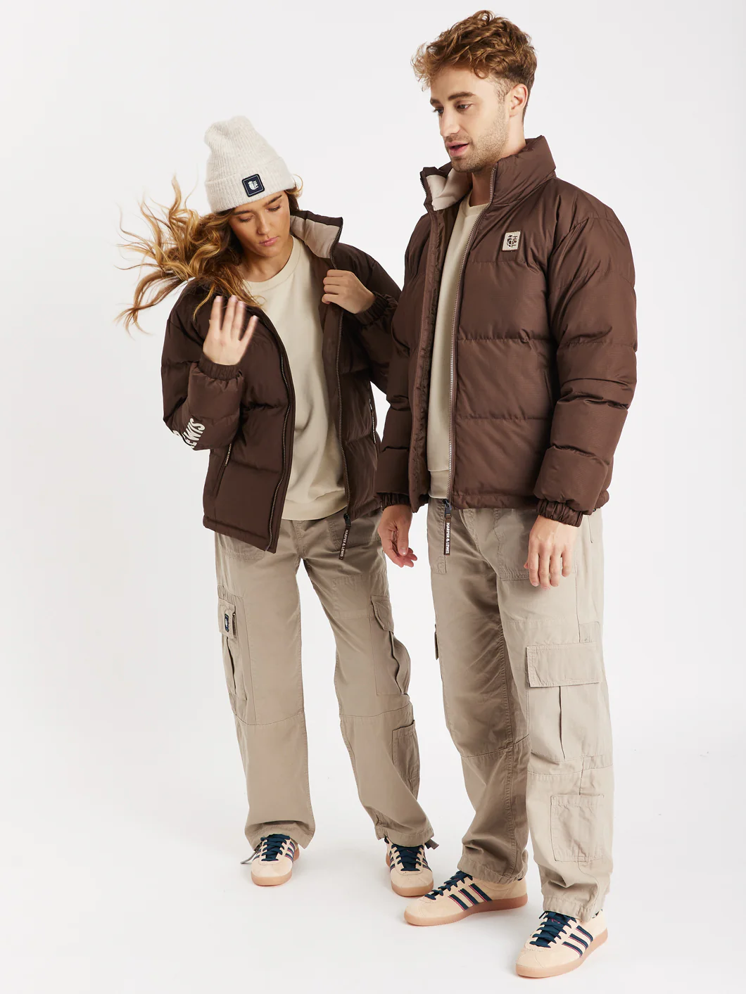 Cargo Pants Stone - Harper & Lewis