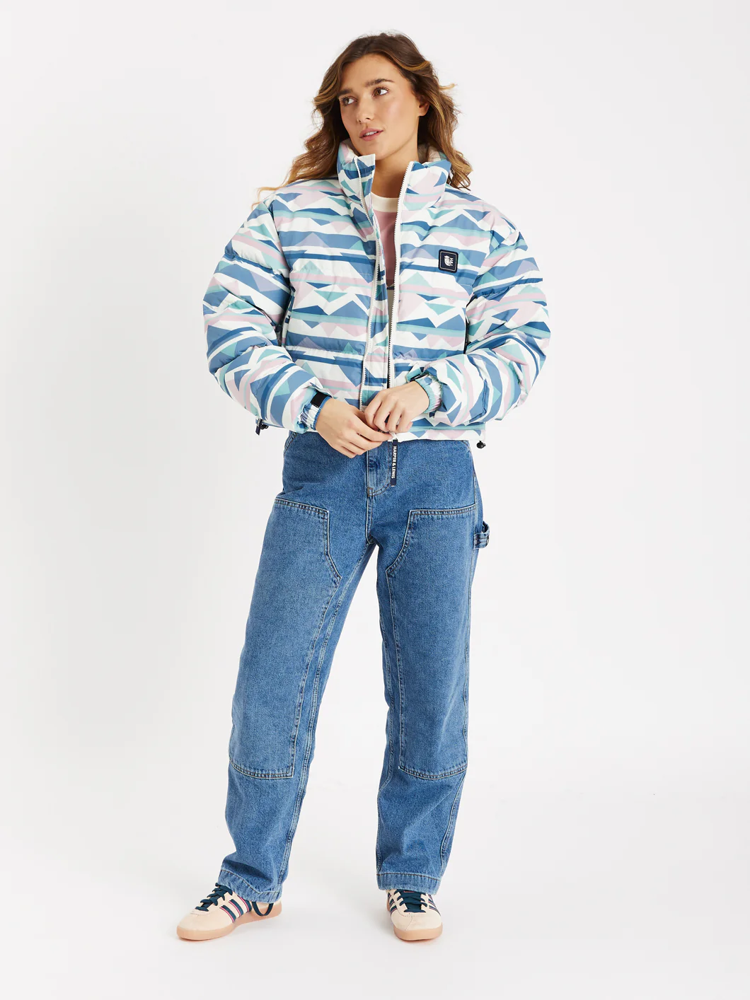 Kaiser Cropped Puffer Coat - Harper & Lewis