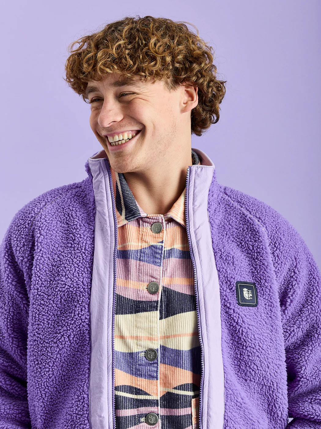 Leigh Sherpa Fleece Jacket - Harper & Lewis