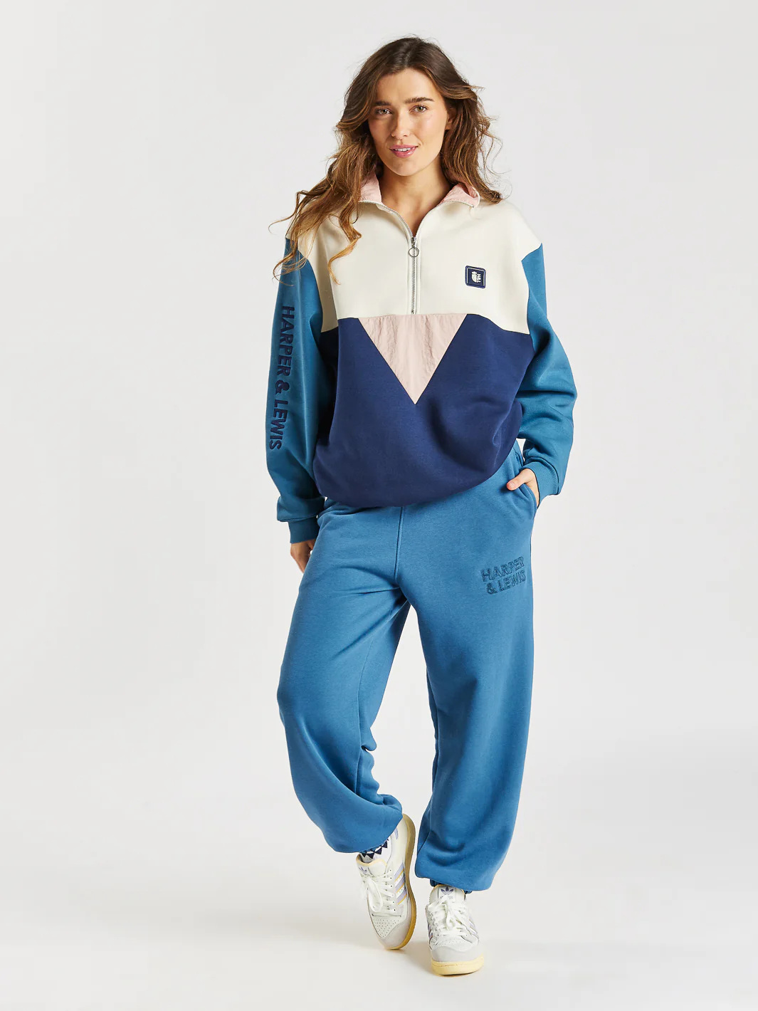 Camille Sweatpants Petrol - Harper & Lewis