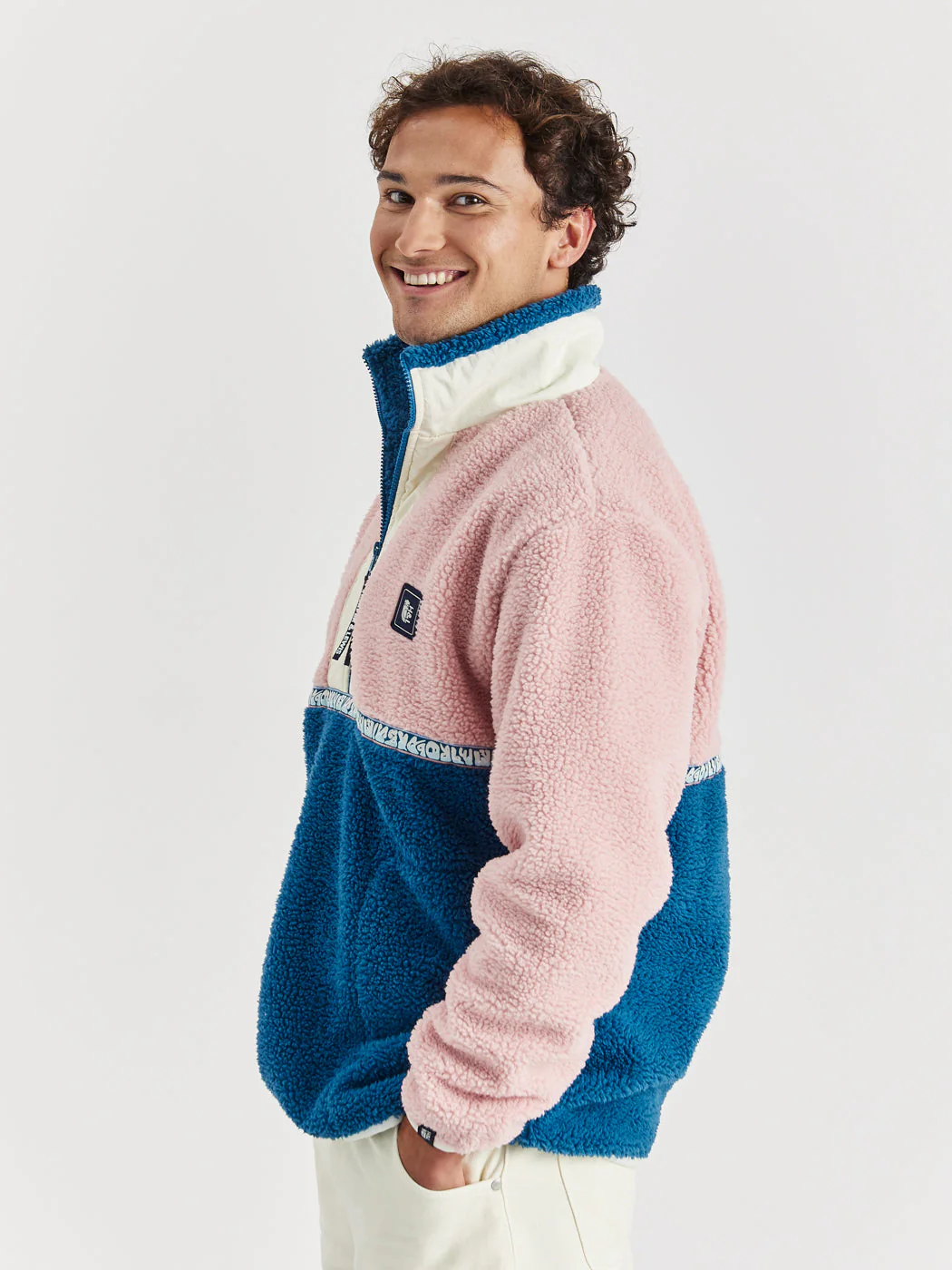 Logan 1/4 Zip Sherpa Fleece - Harper & Lewis