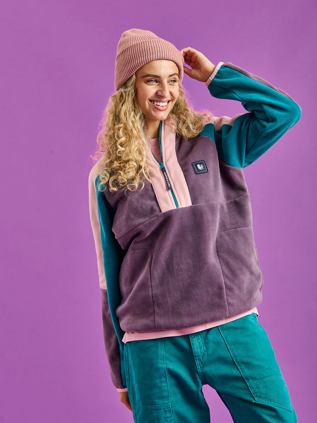 Gaia 1/4 Zip Fleece - Harper & Lewis