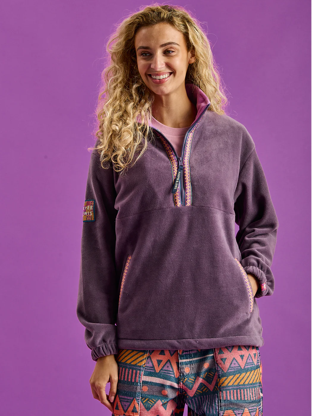 Bronwyn 1/4 Zip Fleece - Harper & Lewis