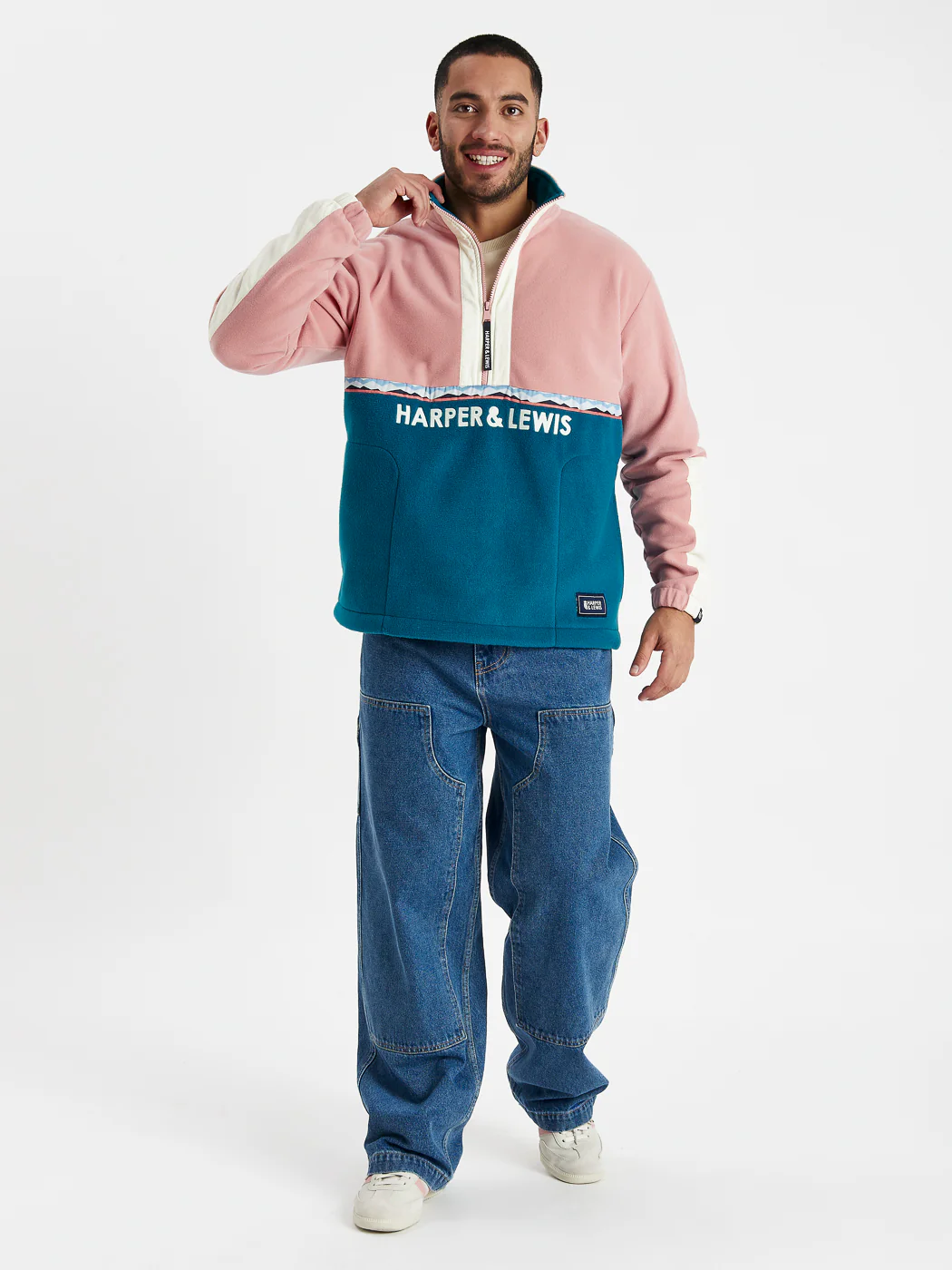 Sebi 1/2 Zip Fleece - Harper & Lewis