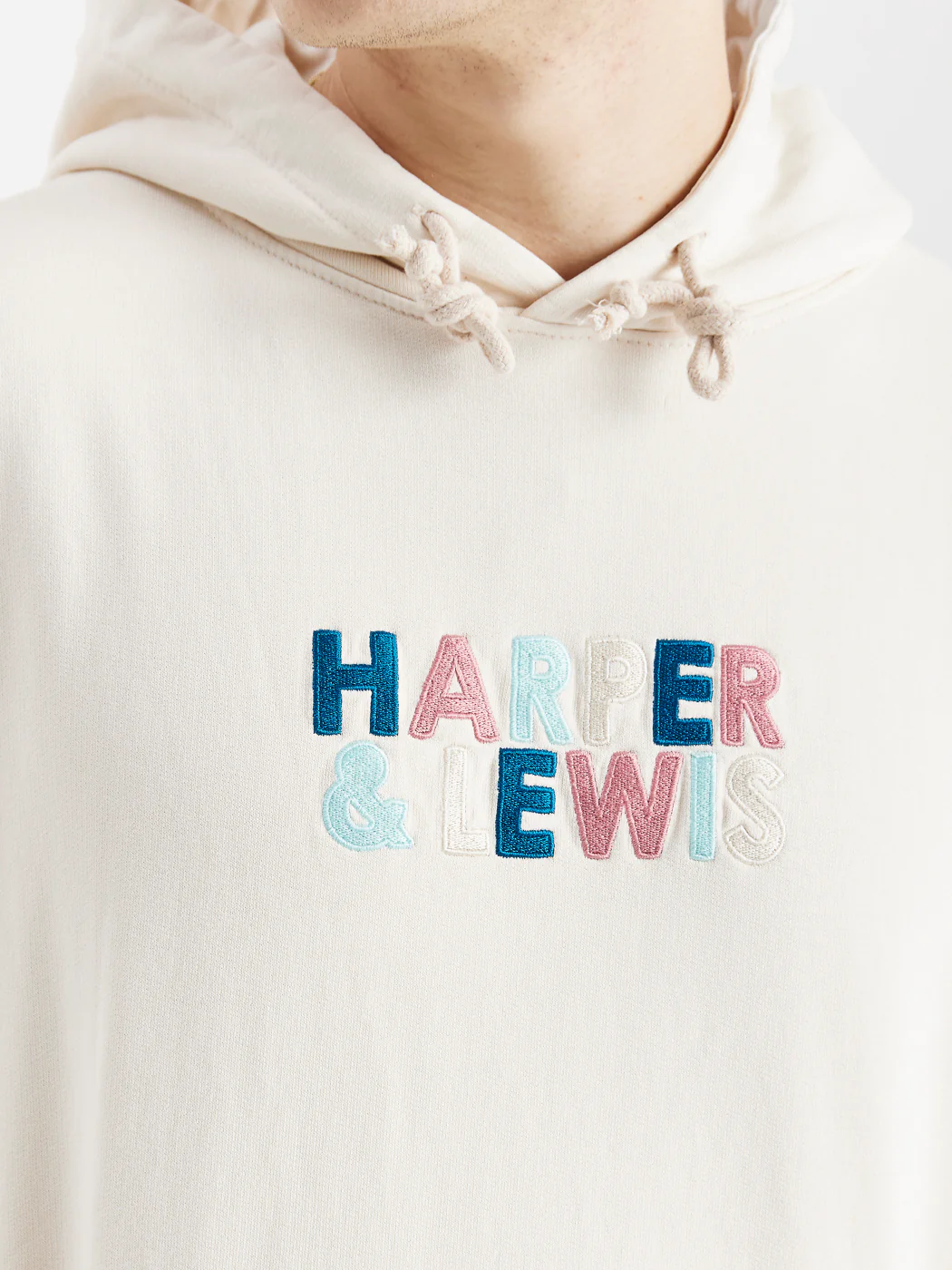 Kelsey Hoodie Cream - Harper & Lewis