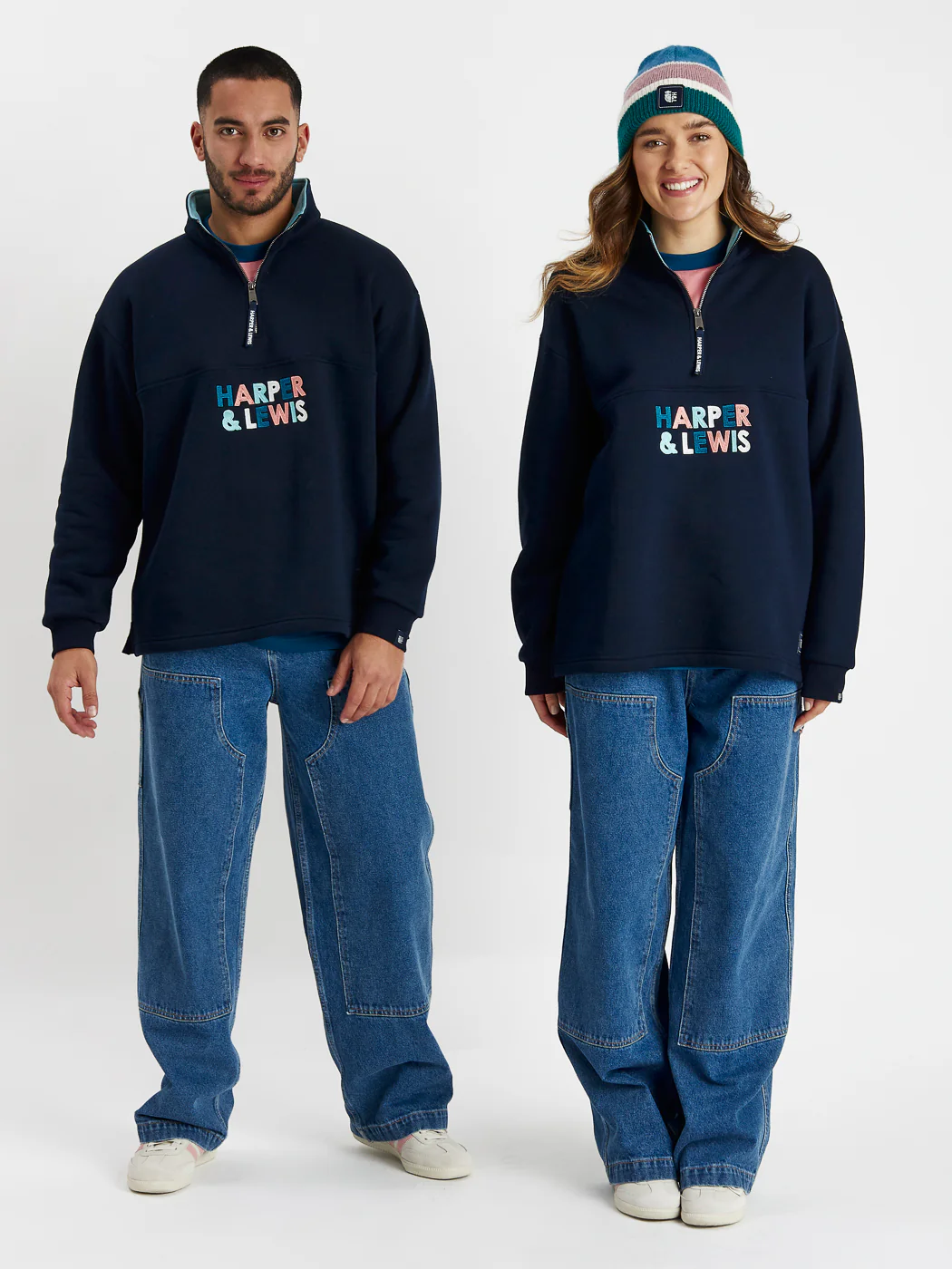 Frankie 1/4 Zip Sweater - Harper & Lewis