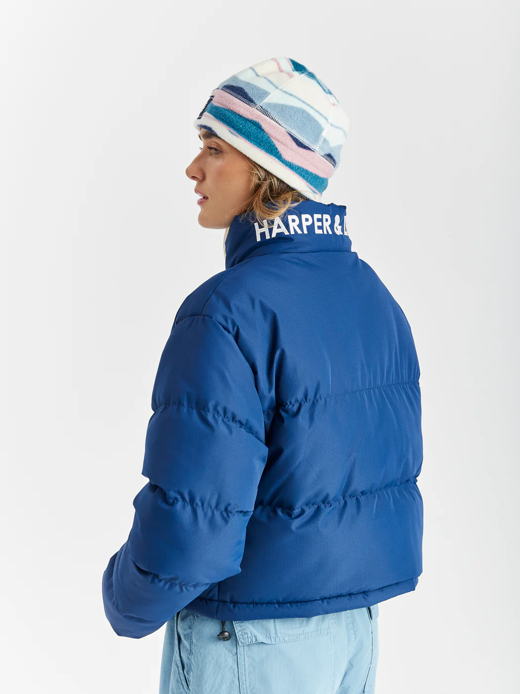 Lucania Cropped Puffer Coat - Harper & Lewis