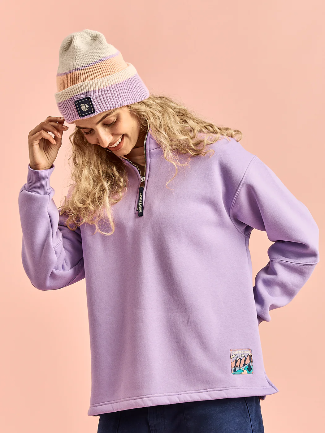 Obi 1/4 Zip Sweater - Harper & Lewis