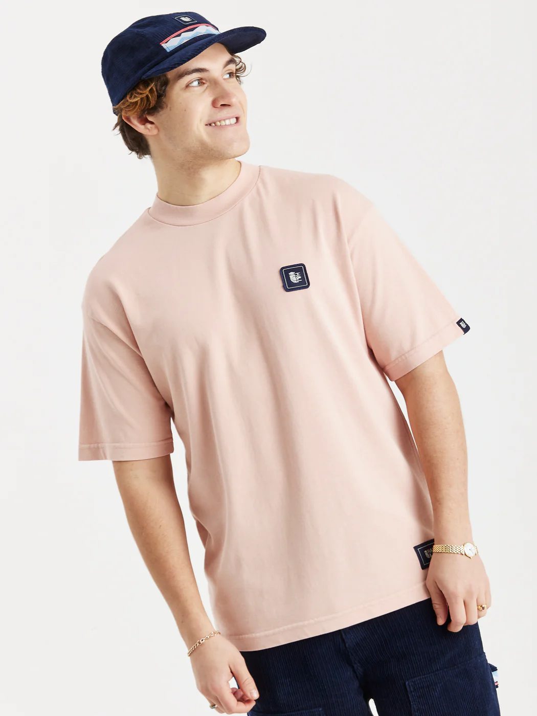 Lumi Tee Dusty Pink - Harper & Lewis
