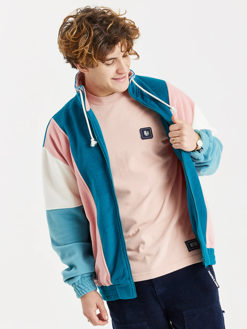 Lumi Tee Dusty Pink - Harper & Lewis