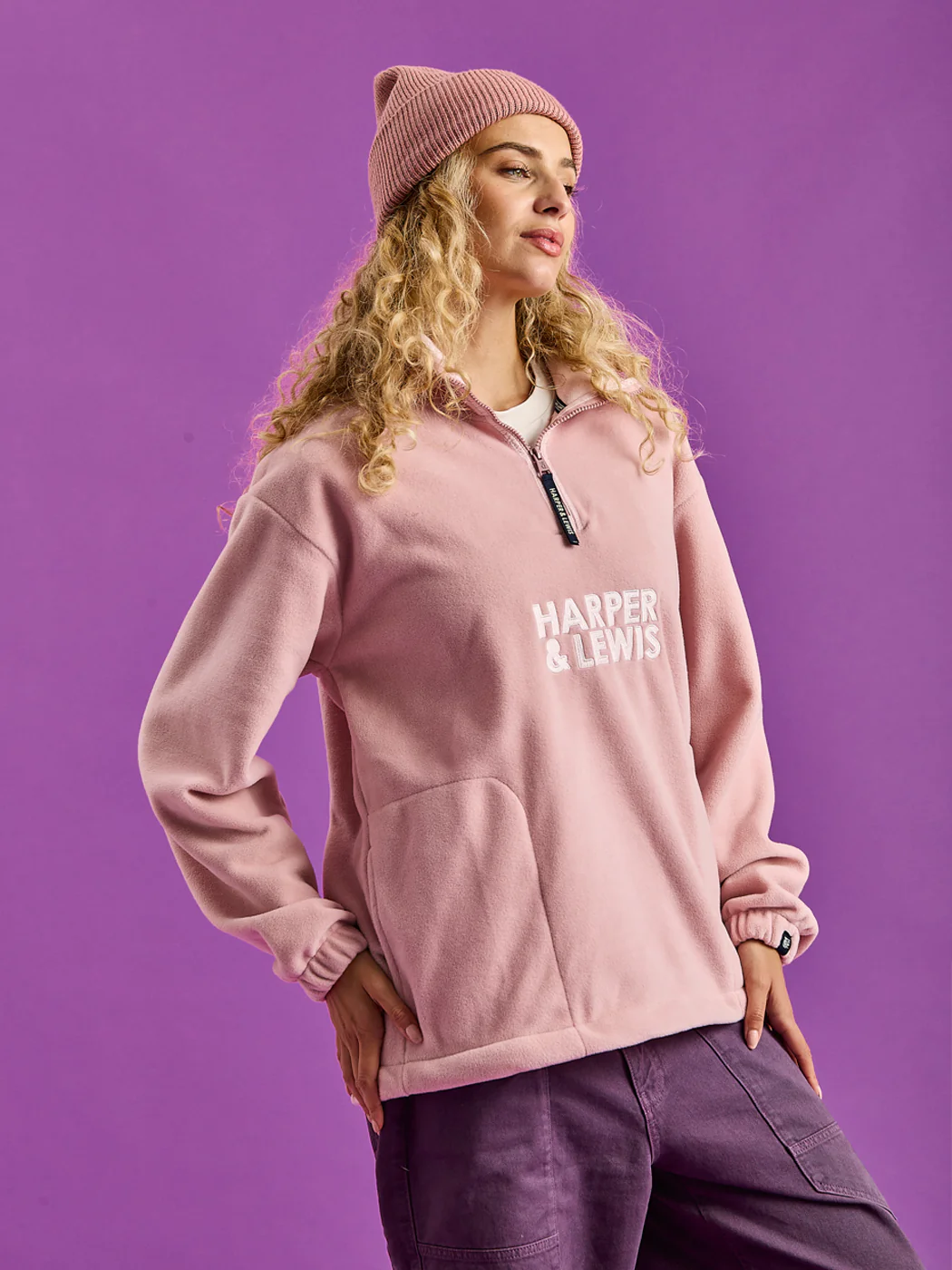 Elsa 1/4 Zip Fleece - Harper & Lewis