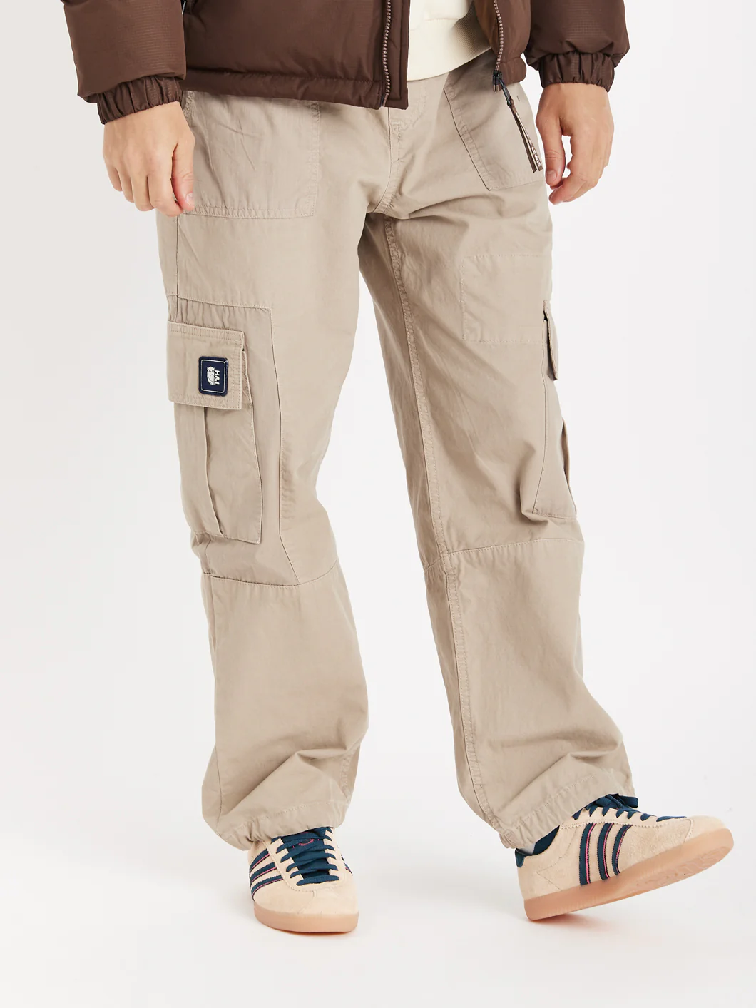 Cargo Pants Stone - Harper & Lewis
