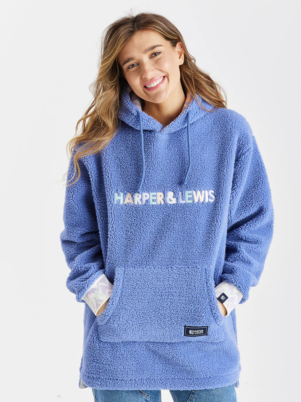 Chloe Hooded Sherpa Fleece - Harper & Lewis
