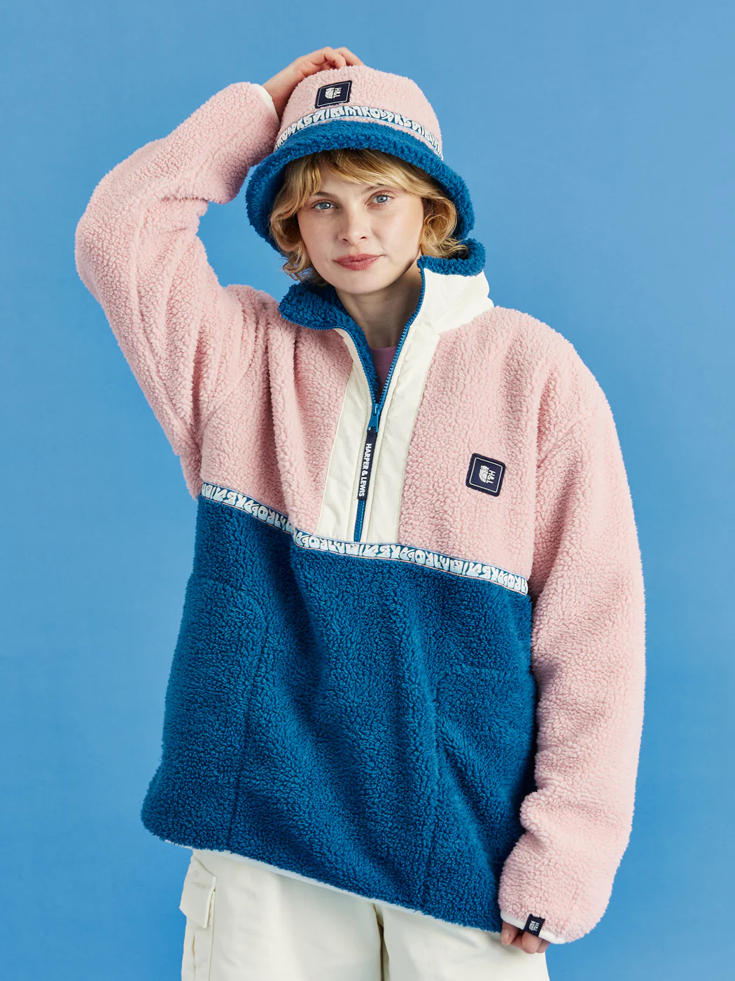 Logan 1/4 Zip Sherpa Fleece - Harper & Lewis