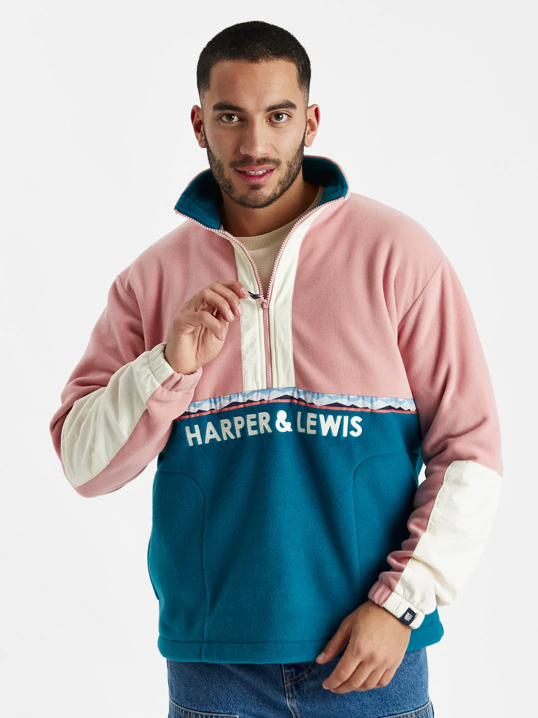 Sebi 1/2 Zip Fleece - Harper & Lewis