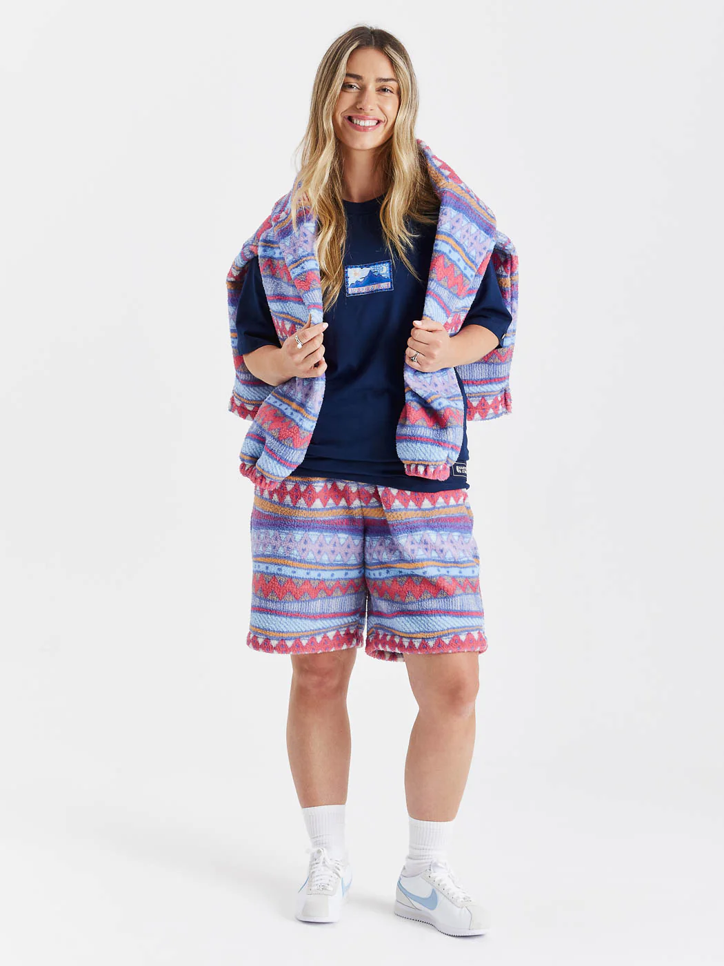 Elara Tee Navy - Harper & Lewis