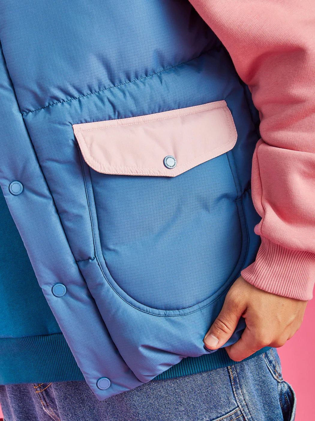 Santana Puffer Gilet - Harper & Lewis