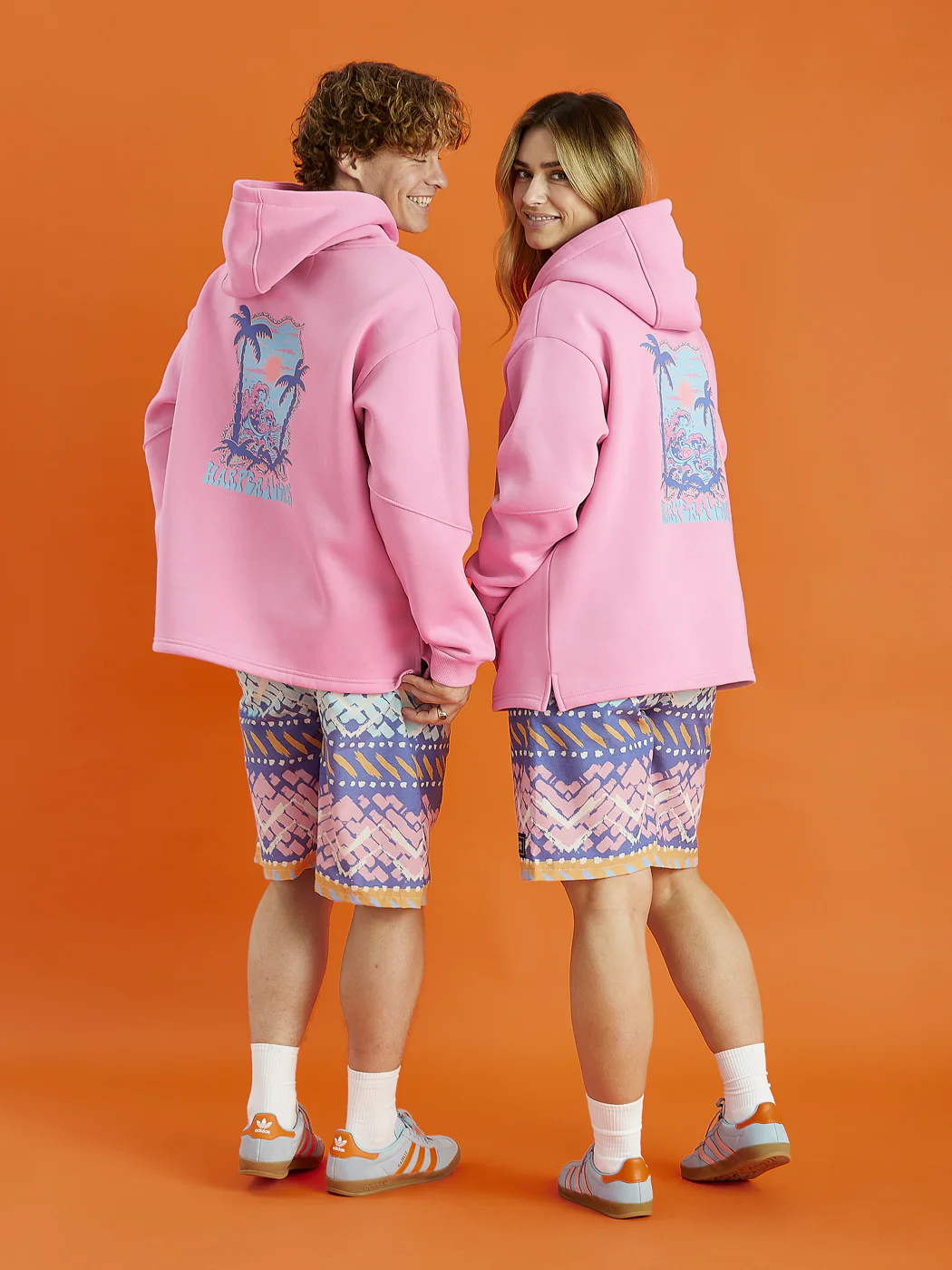 Cruz Oversized Hoodie Pink - Harper & Lewis