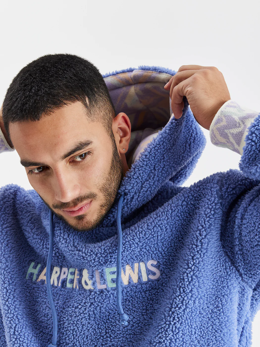 Chloe Hooded Sherpa Fleece - Harper & Lewis