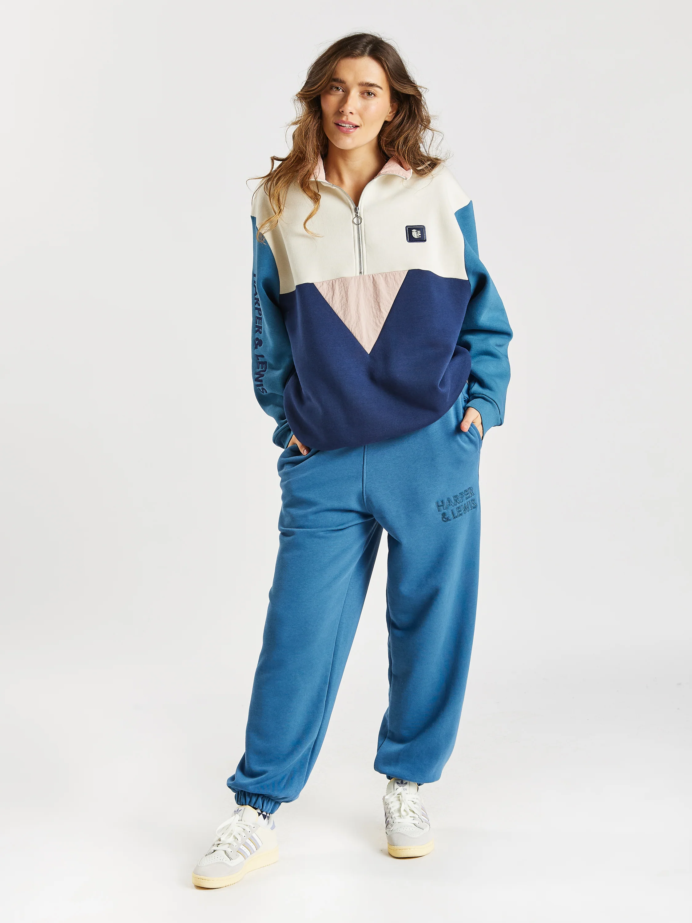 Camille Sweatpants Petrol - Harper & Lewis