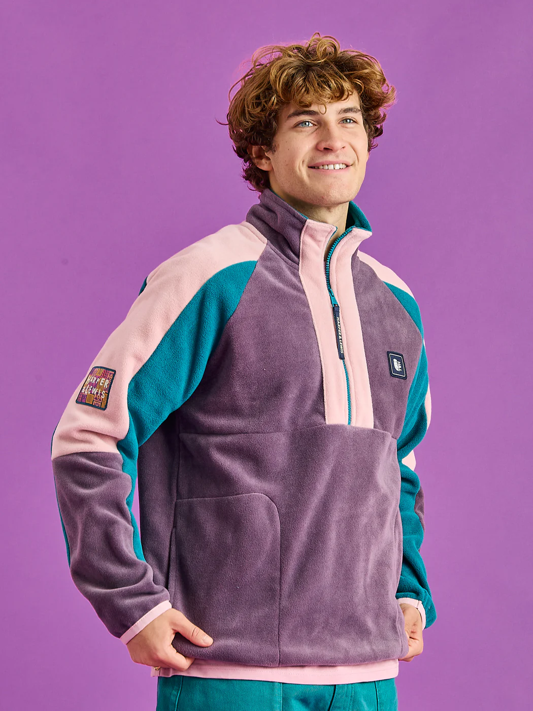 Gaia 1/4 Zip Fleece - Harper & Lewis