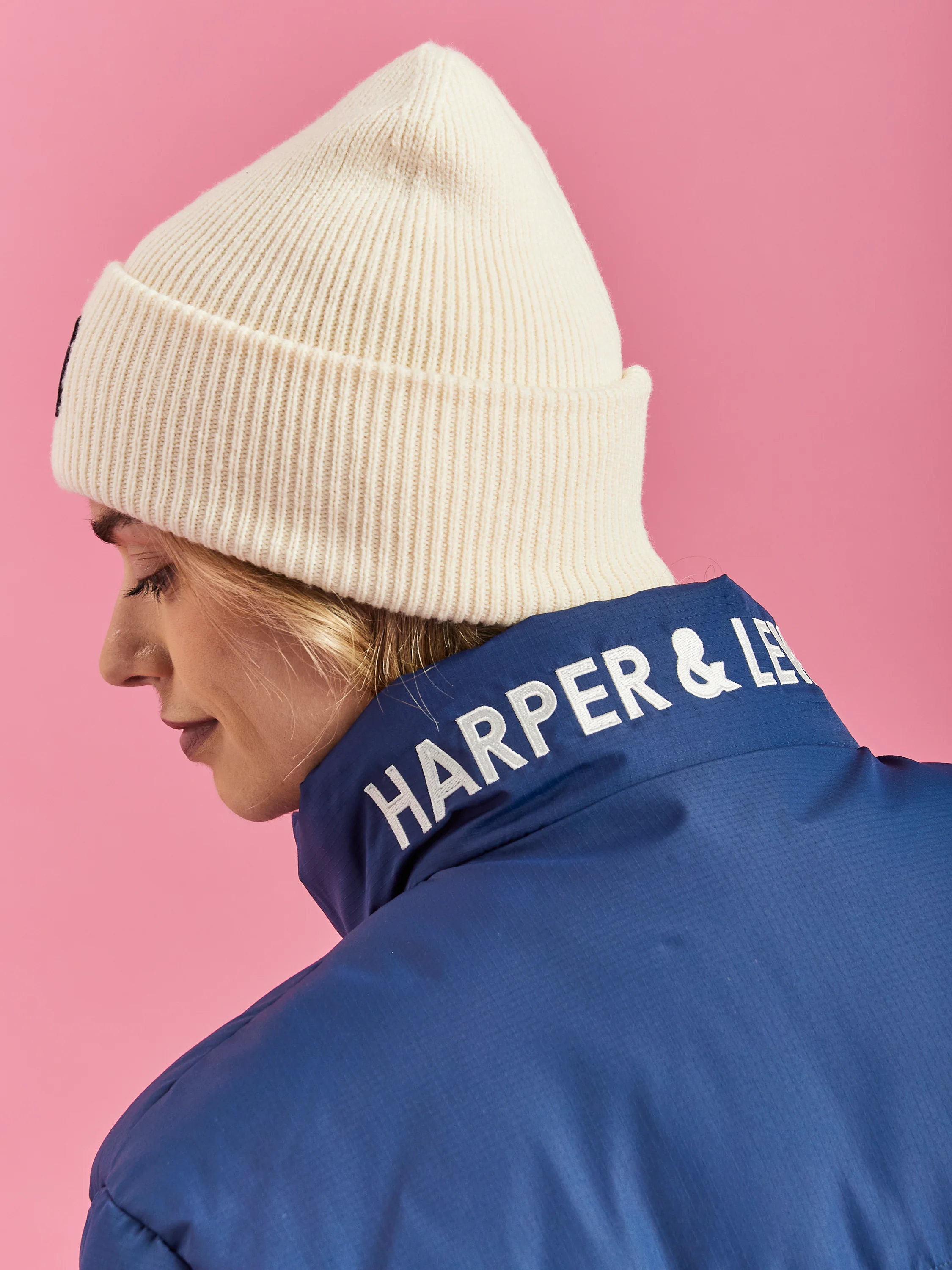 Lucania Cropped Puffer Coat - Harper & Lewis