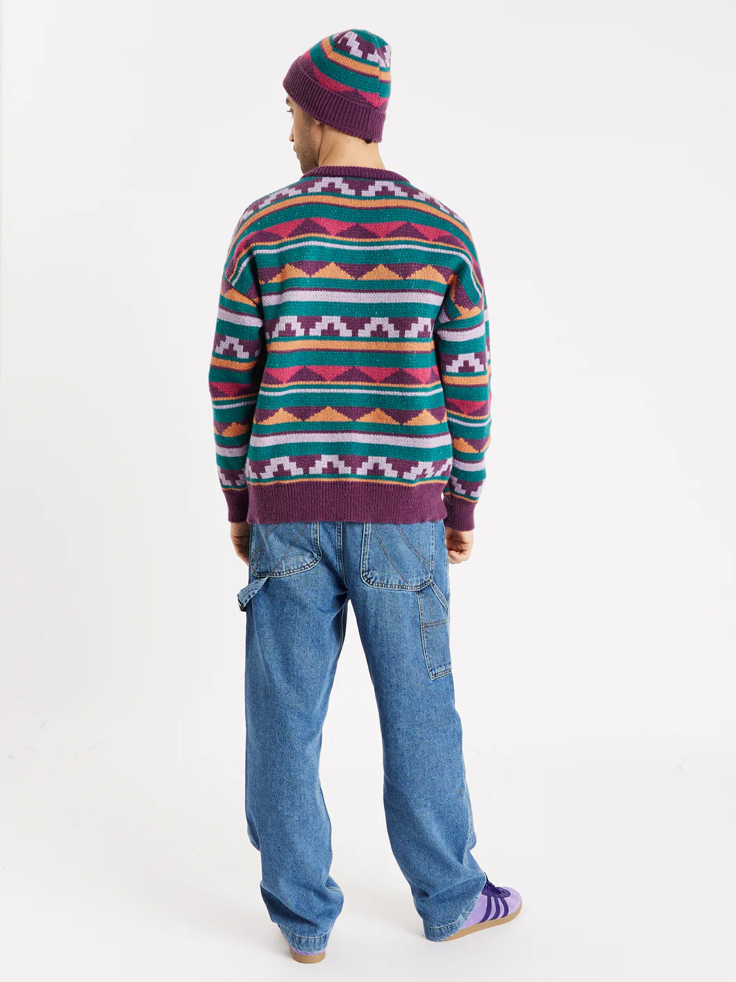 Tula Retro Pattern Knitted Jumper - Harper & Lewis