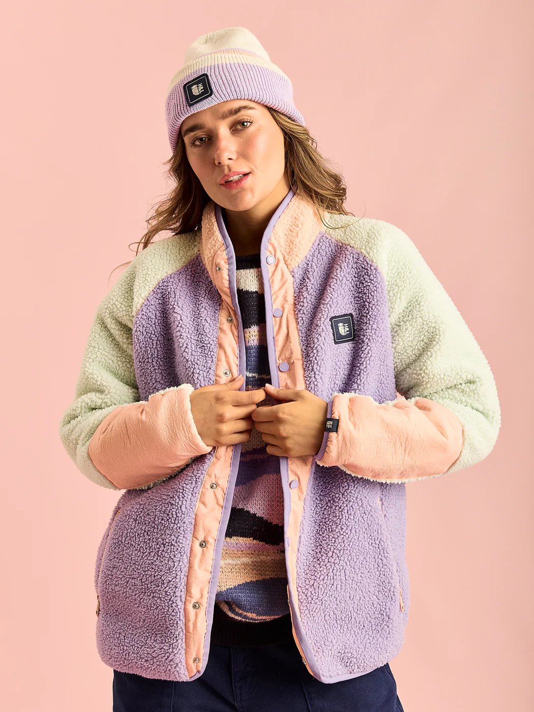 Kennedy Sherpa Fleece Jacket - Harper & Lewis