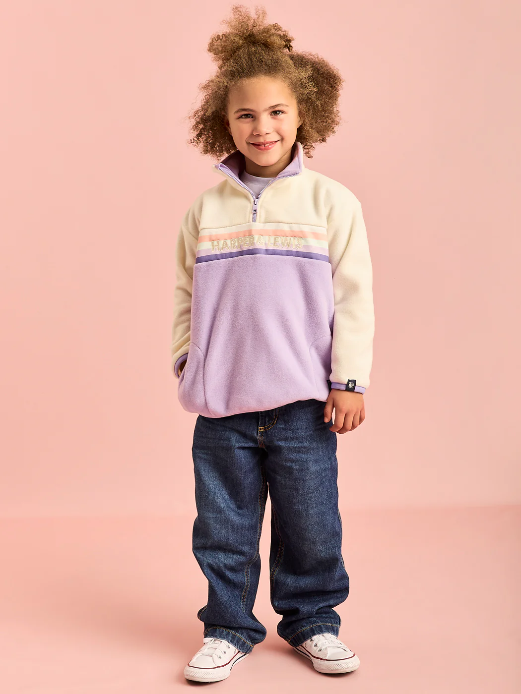 Kids One Eighty 1/4 Zip Fleece - Harper & Lewis