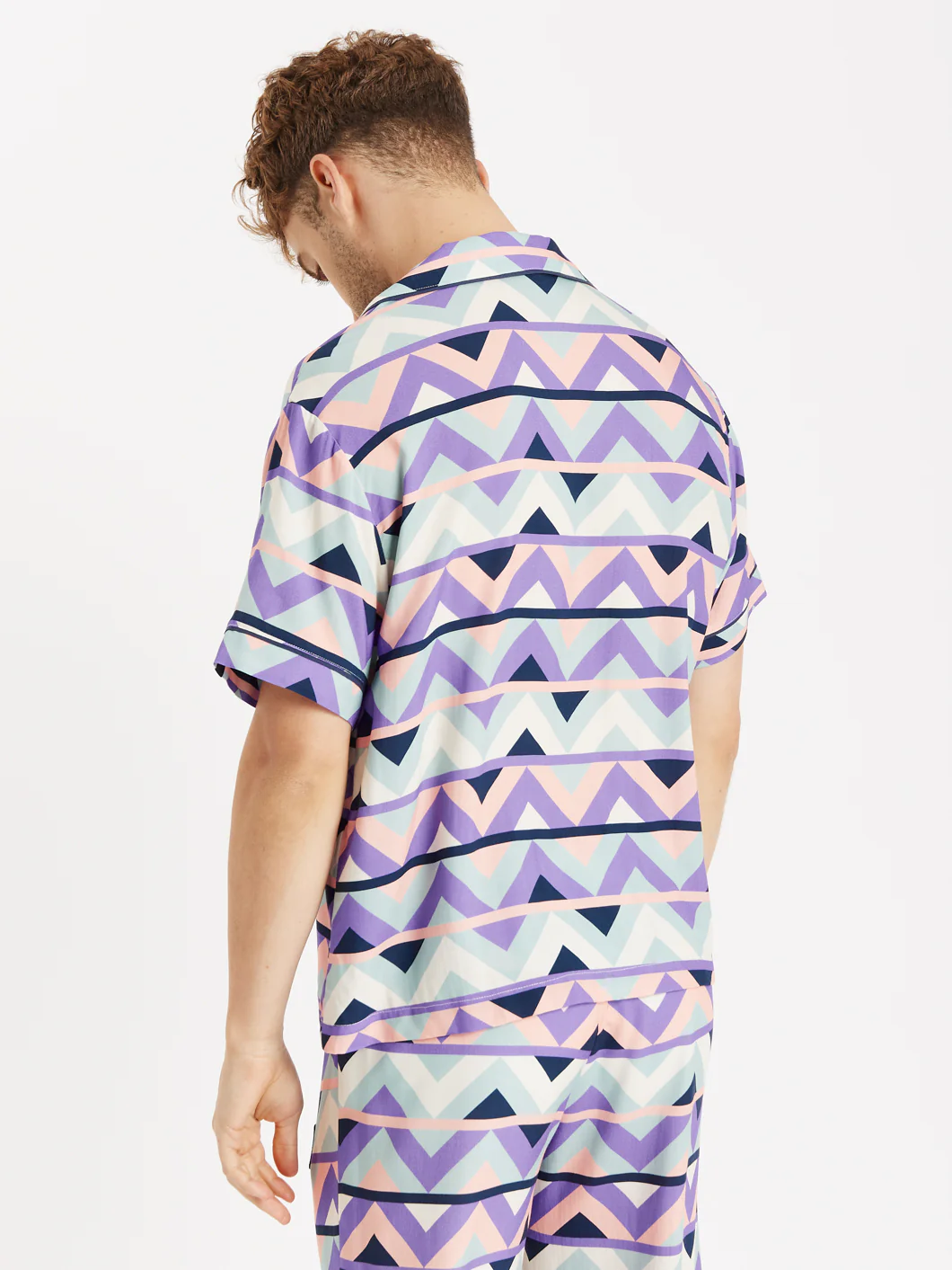 Polar Retro Pattern Long Pyjama Set - Harper & Lewis