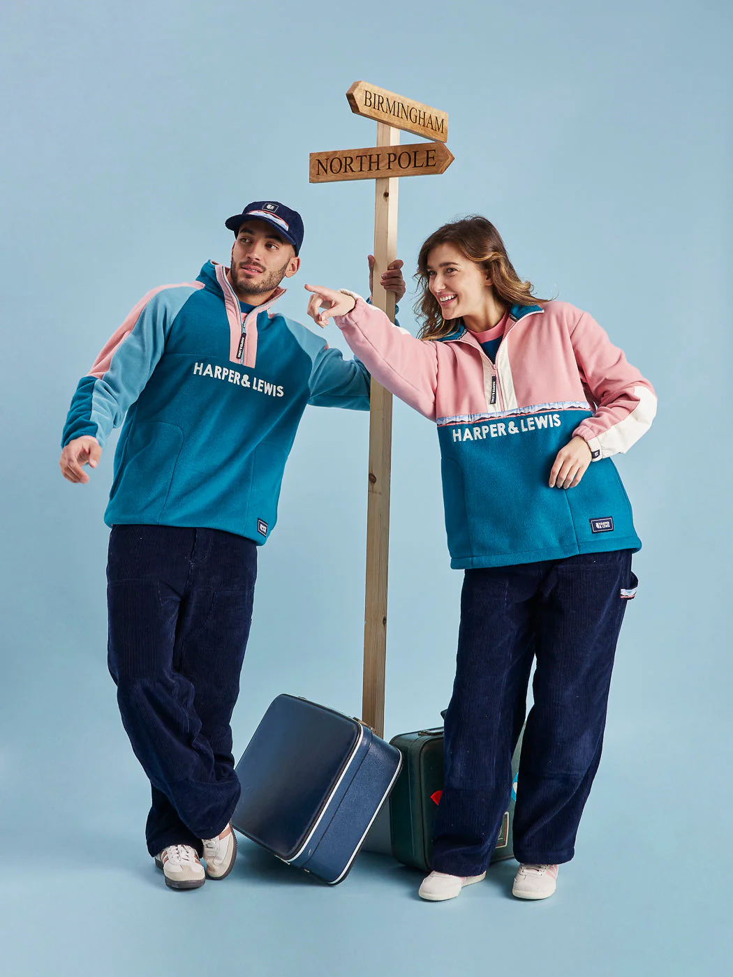 Sebi 1/2 Zip Fleece - Harper & Lewis