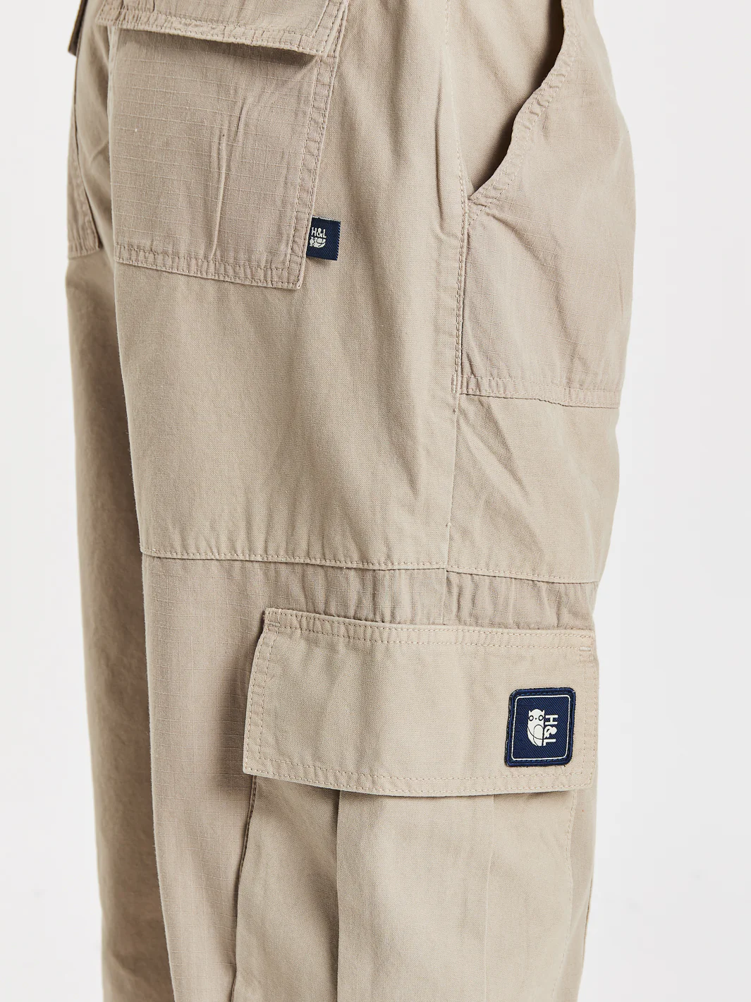 Cargo Pants Stone - Harper & Lewis