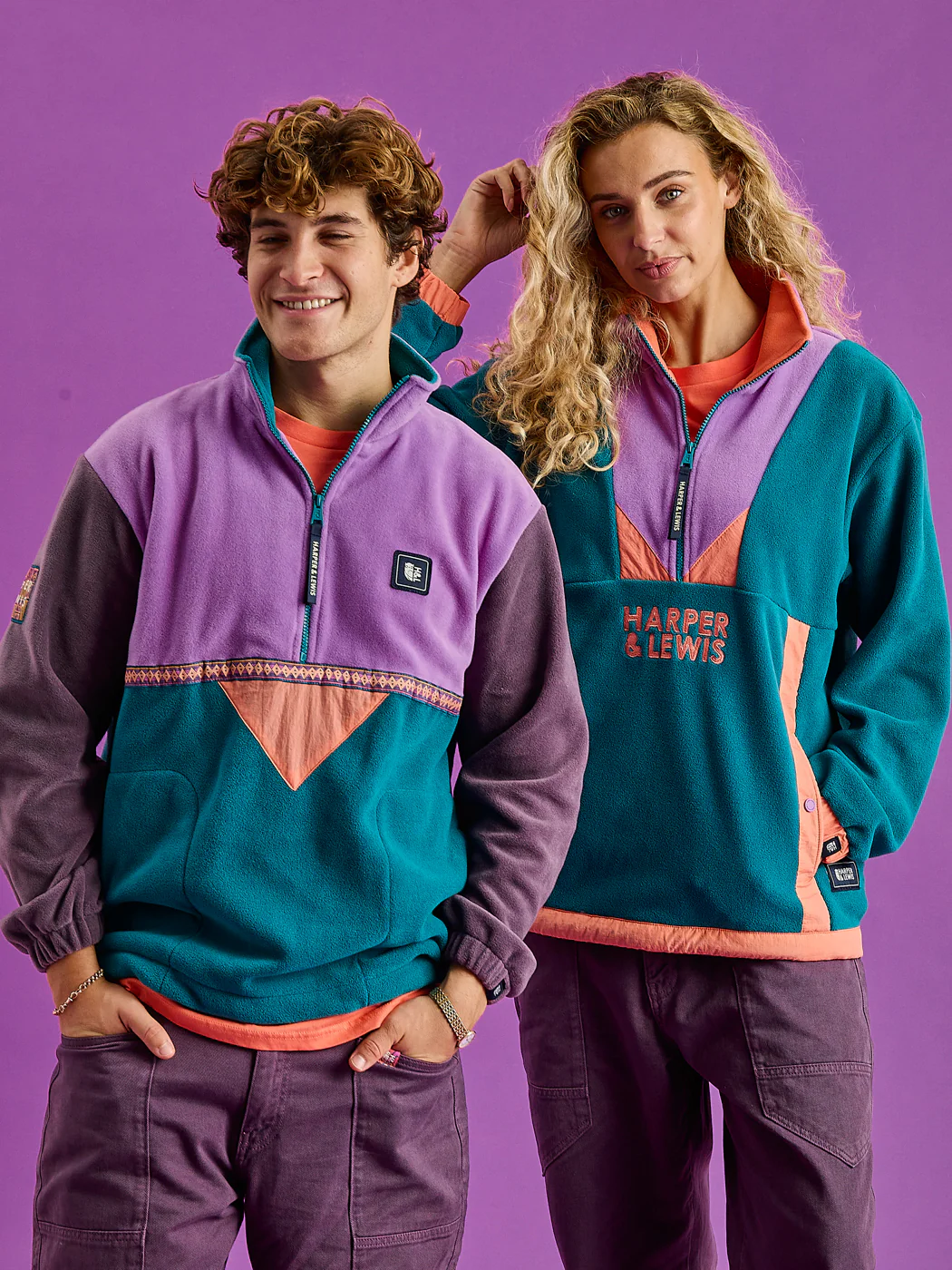 Palm 1/4 Zip Fleece - Harper & Lewis