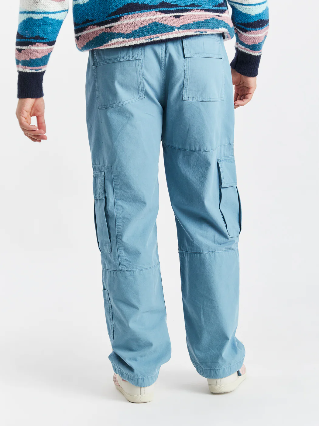 Cargo Pants Steel Blue - Harper & Lewis