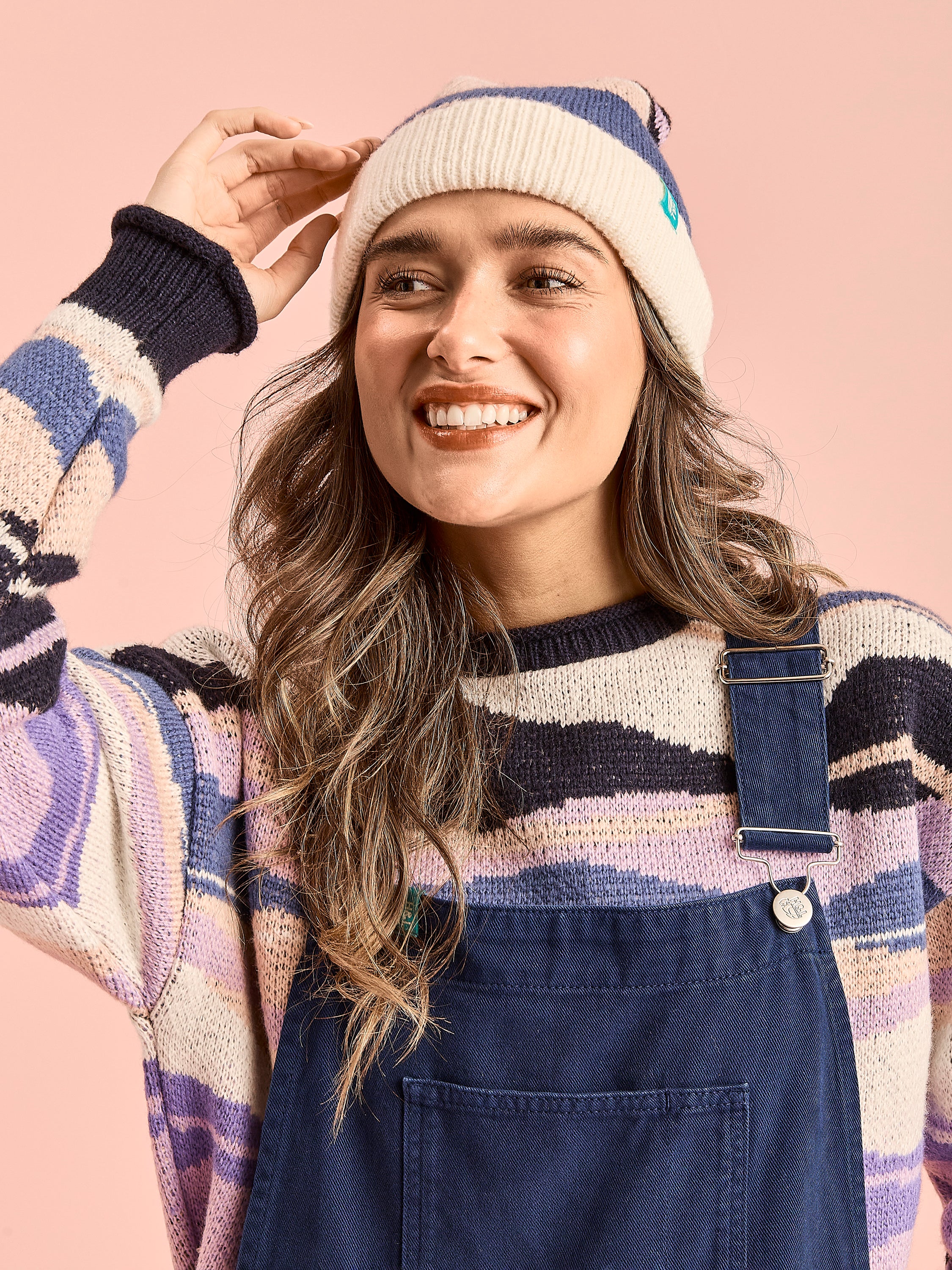 Bodie Retro Pattern Beanie - Harper & Lewis