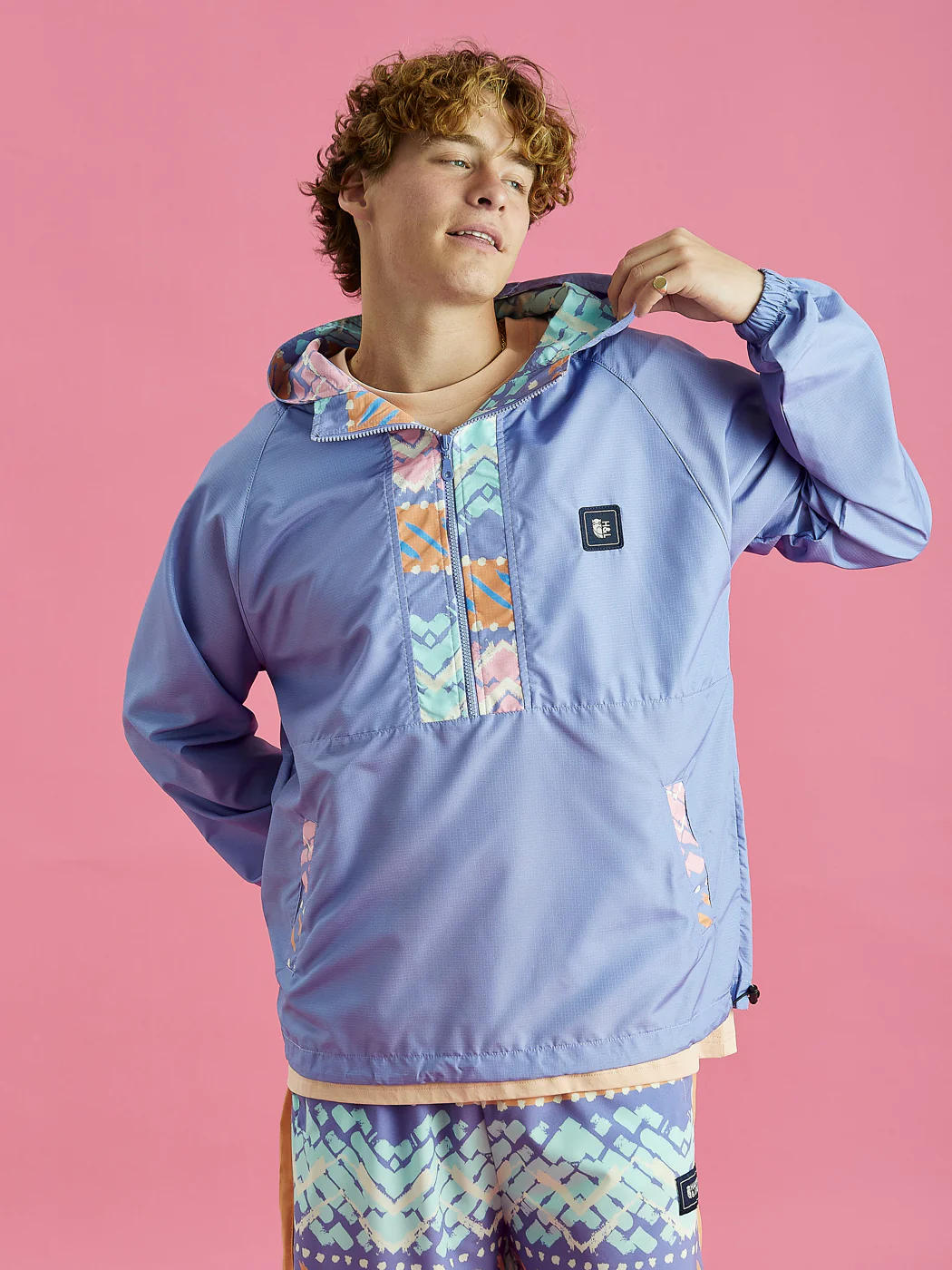 Rene 1/4 Zip Hooded Jacket - Harper & Lewis